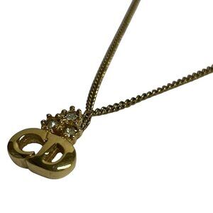 Dior Necklace Gold Visual